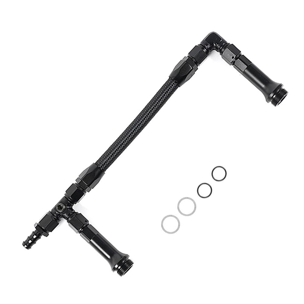 AN6 3-Way Fuel Line Kit for 4150 Holley Carburetors