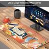 iBlancod Ultra-large Size Thickened Gaming Office Mouse Pad Anti-slip Wear-resistant Desk Pad