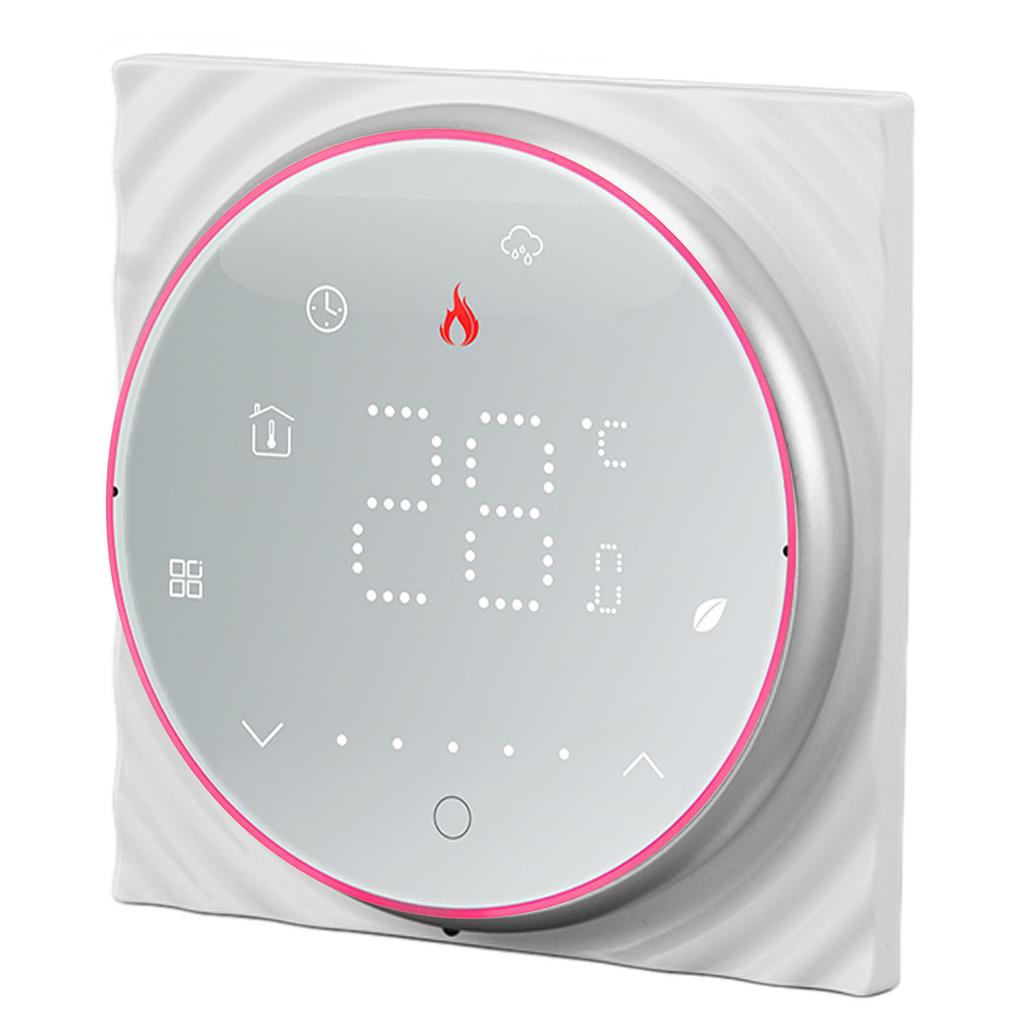 Wireless Thermostat LED Screen High Temperature Control Accuracy Programmable Smart Thermostat for Home Electric Heating AC 95 to 240V