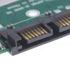 Half Height Msata Mini Pcie Ssd To 2.5'' Sata3 6.0Gps Adapter Converter Card