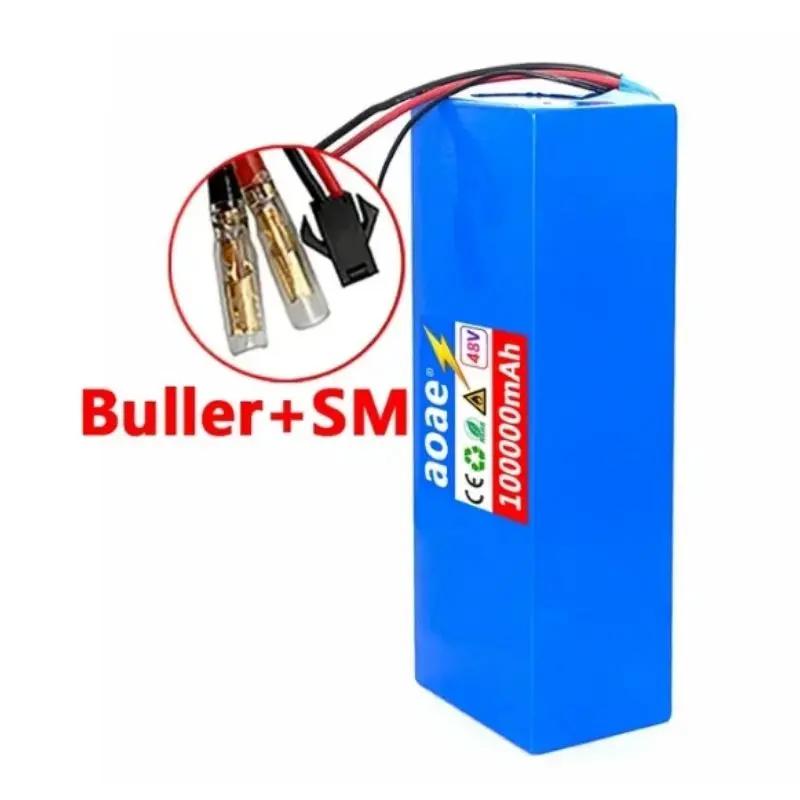 Оригинальный 48 В 13S5P 100 Ач литиевый аккумулятор для электромобиля 13S5P подходит для электроскутера, горного велосипеда 250-1000 Вт