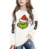 Boys Girls Child Fashion Daily Versatile Casual Crewneck Sweatshirts Daily Long Sleeve Patchwork Top Sweatshirts