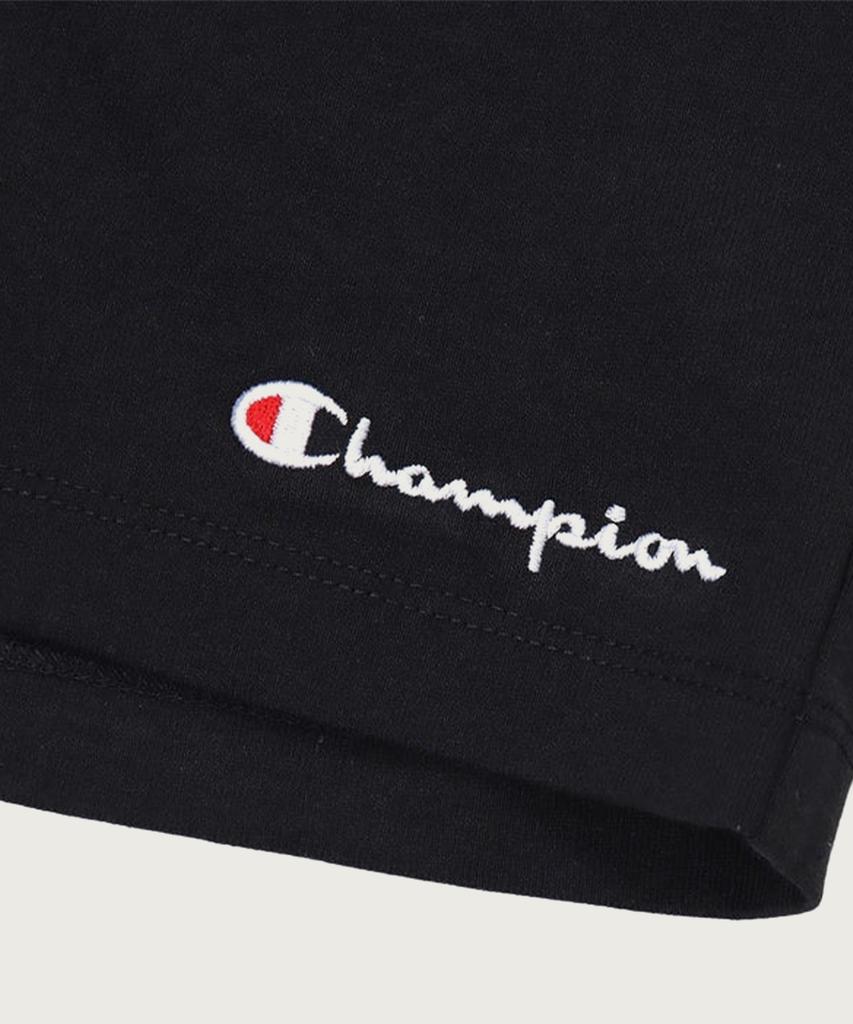 CHAMPION Women'S Basic Small Logo Sweat Shorts Black