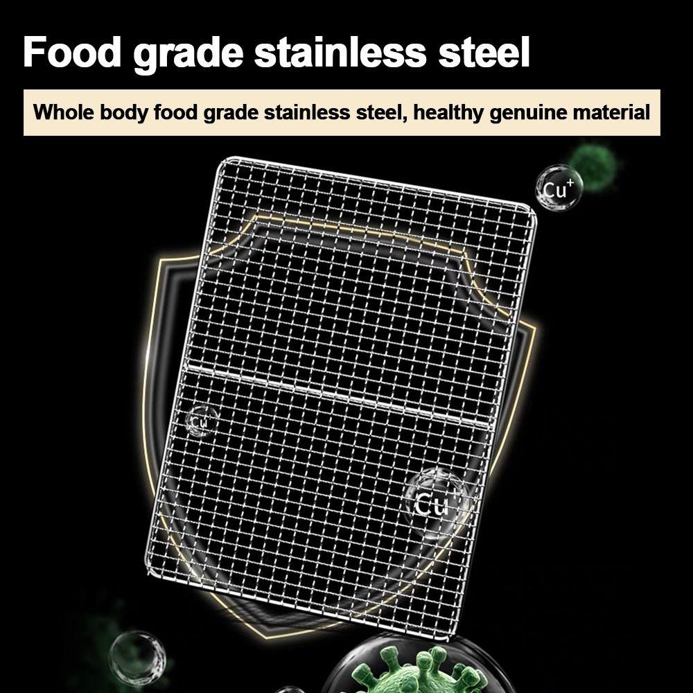 Square Grill Racks Reusable Barbecue Net New Grill Net