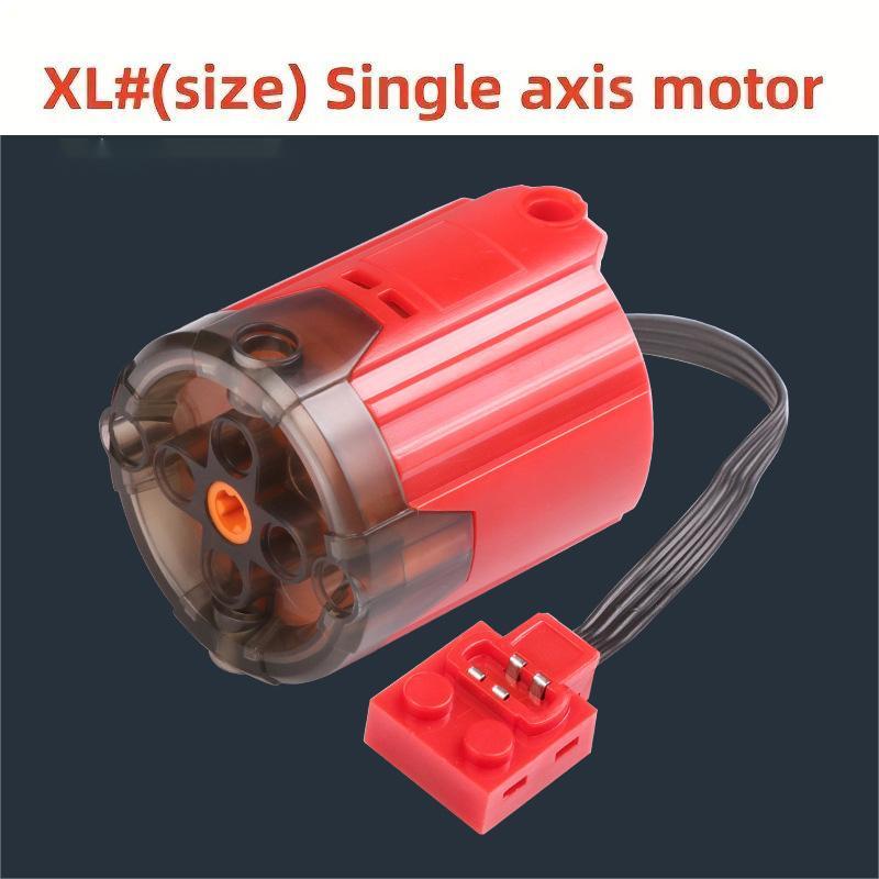Remote Control Electric Motor Car Set Battery Box/ Switch /Led Light/ Power Function Moc Building Blocks Motor Toys For Kids