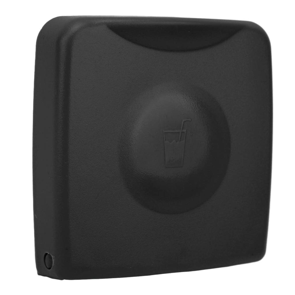 Foldable Car Cup Holder, Convenient Storage Space Saver, Easy To Clean Car Drink Holder with RV Camper Screws (Black) HF‑PA))