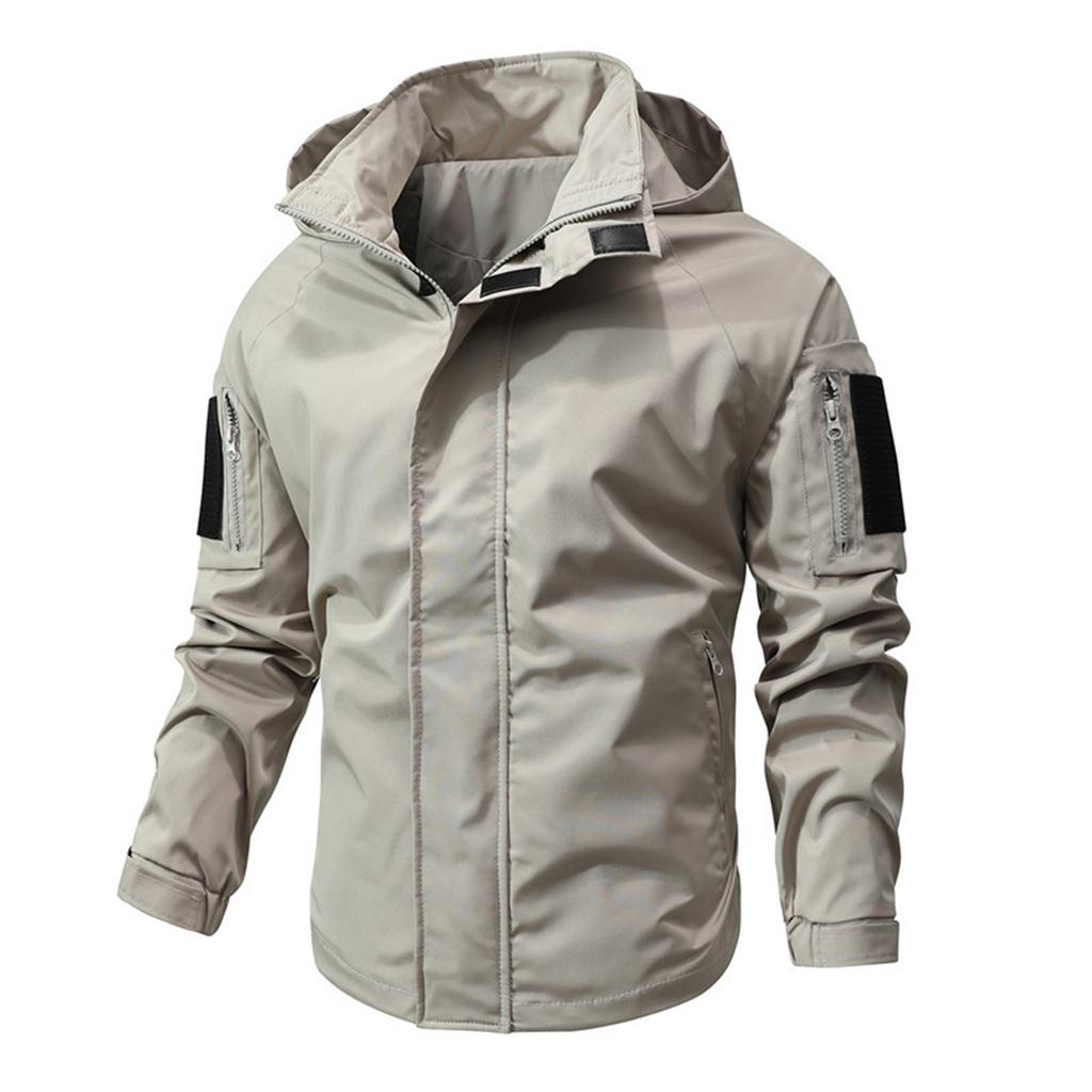 Men's Mountaineering Suit Fast Drying Windbreaker Outdoor Sportswear Jacket Coat