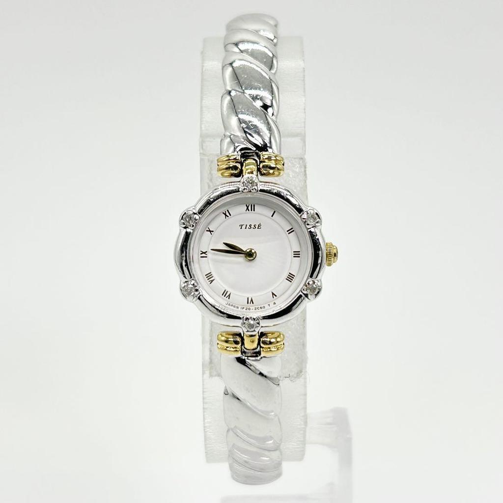 [USED] SEIKO TISSE 6P Diamond Quartz Wristwatch