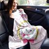 1pc, Disney Marie Version Cute Cat Design Throw Blanket for Home Decor, Couch Cover, Outdoor Use, Travel, Camping, Car, Beach, Office Nap