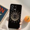 Crescent Moon Sun Funda For Xiaomi Redmi Note 9 10 11 12 13 14 Pro 9S 10S 11S 12S Redmi 13C 10C 12C 14C Case