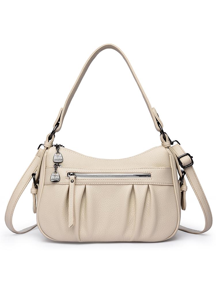 Высококачественная женская сумка кроссбоди из мягкой ПУ кожи, Модная женская сумка через плечо, Подходит для повседневного использования, Шопинга, Поездок на работу