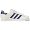 Adidas Superstar 82 White Dark Blue Unisex Sneakers Cloud-White Off-White GZ1537