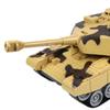 Inertia Tank Toy Kids Driven Rotatable Turret, Simulation Tanks for Children