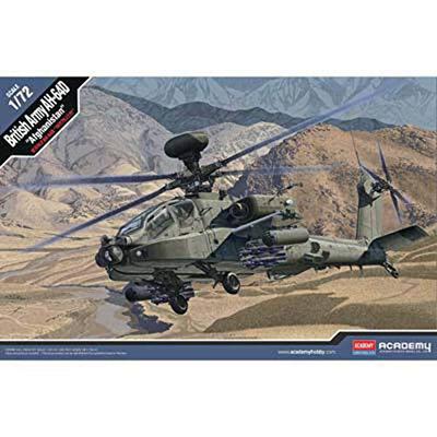 Academy 1/72 Британская армия AH-64D Apache Афганистан Пластиковая модель 12537