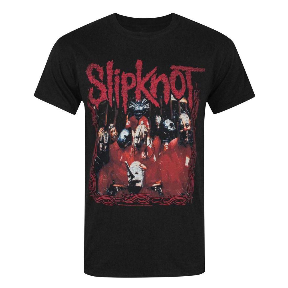 Slipknot Футболка Рамка Рок Метал Официальная Группа Новая Черная