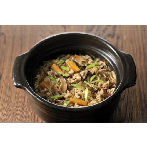 ХАРИО (Харио) Керамический горшок для риса Banko Ware N 3-Go вместимостью с крышкой из стекла GN-200B