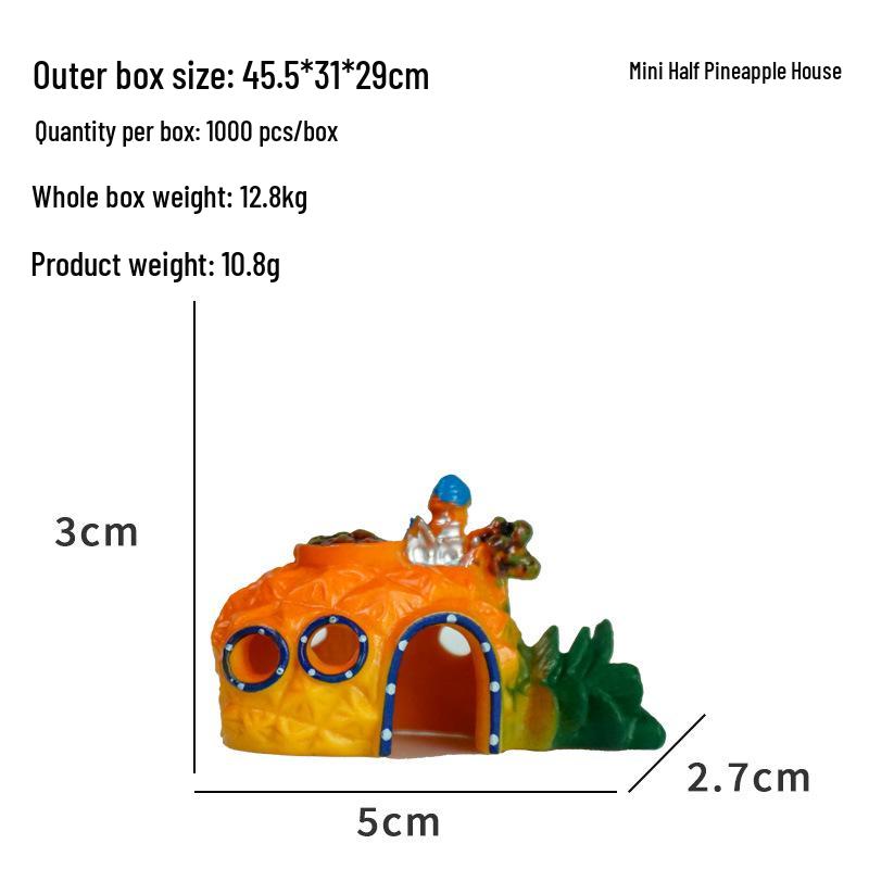 Мини-убежище для раков-отшельников: Новый декор для аквариума с грибами и раковинами для ландшафтного дизайна и разведения