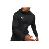 Puma Однотонная куртка-бомбер с капюшоном на молнии, унисекс, черная 657396-04