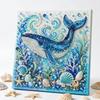 Sparkling Octopus DIY Pearl Painting Kit Turtle Ocean  Art Set  Sea Enthusiast