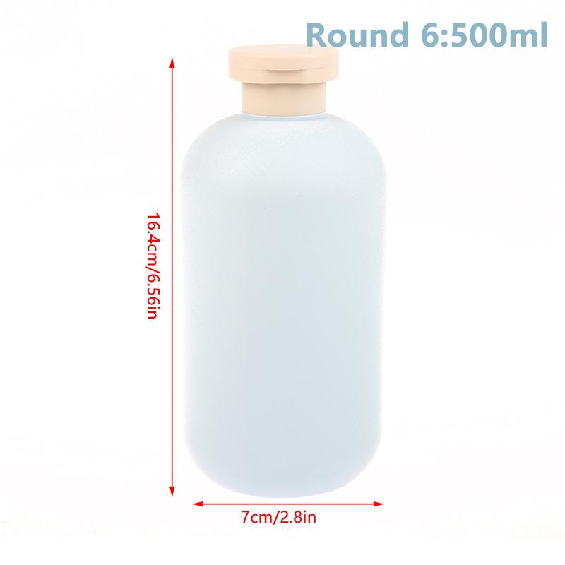 100ML-500ML Foaming Soap Dispensers Refillable Bottles Flip Lotion Bottles Avocado Green Plastic Shampoo Shower Gel