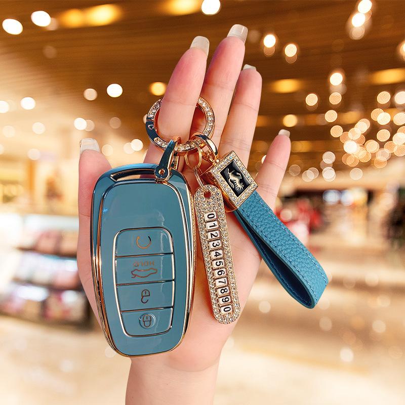 Подходит для комплекта ключей Hongqi h5 23 h9 hs7 накладка h7 пряжка eqm5 специальный e-hs3 высококлассный hs5 автомобиль для мужчин и женщин