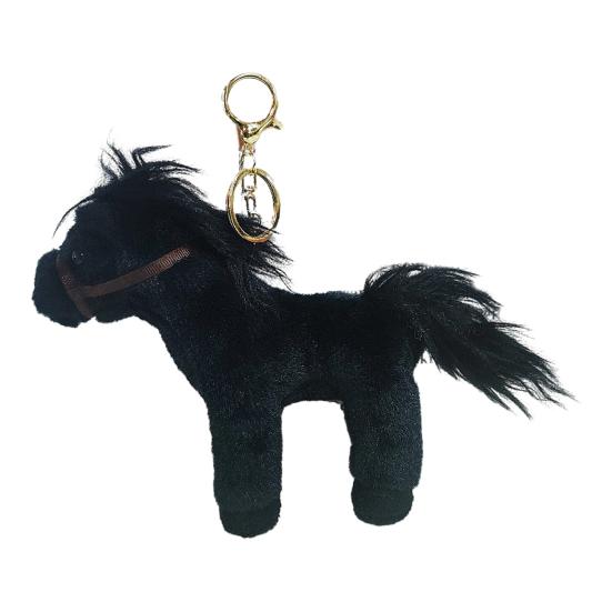 Мягкая плюшевая игрушка-пони для детей, мягкая набивная игрушка для сна и обнимания, реалистичная пятнистая кукла-лошадь, подарок для детей и малышей