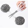 Модная щетка унисекс из стальной проволоки с шариками кухонные чистящие инструменты в горшках, мисках, 6 щеток для чистки, аксессуары для ванной комнаты, дом