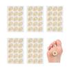 Natiform Foot Corn Protection Pads, Circle Type, Anti-Friction Pads, Small Oval, 75 Pieces