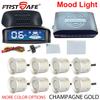 LED display reverse radar, 8 sensors, radar detection system, backlight display, voice prompts make reversing easier