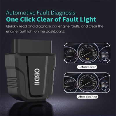V011 Универсальный автомобильный диагностический сканер OBD IIДиагностический сканер для обнаружения неисправностей автомобиля