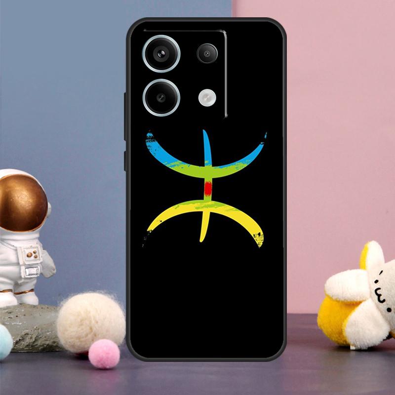 Чехол с флагом берберов Амазигов для Xiaomi Redmi Note 9 10 11 12 13 Pro Plus 12S 11S 10S 9S Remdi 12 13 C 9C 10C
