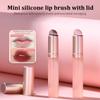 Обновление силиконовых кистей для макияжа с консилером для губ, силиконовая кисть для бальзама для губ, блеска для губ, помады, многофункциональная кисть
