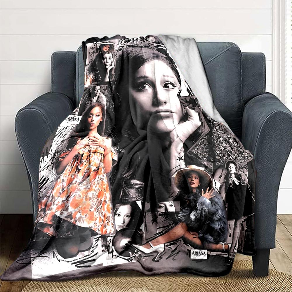 Artistic Collage Inspiration Blanket Soft Throw Blanket For Home Bedroom Bed Sofa Travel Office Solid Christmas Blanket