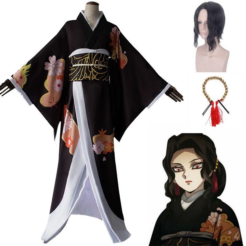 Костюм для косплея Demon Slayer Kimetsu No Yaiba Кибуцудзи Мудзана с изысканным исполнением и дышащей тканью