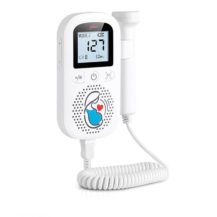 Upgraded Fetal Doppler Baby Heart Detector Monitor Home Medical Fetal Rate Monitor