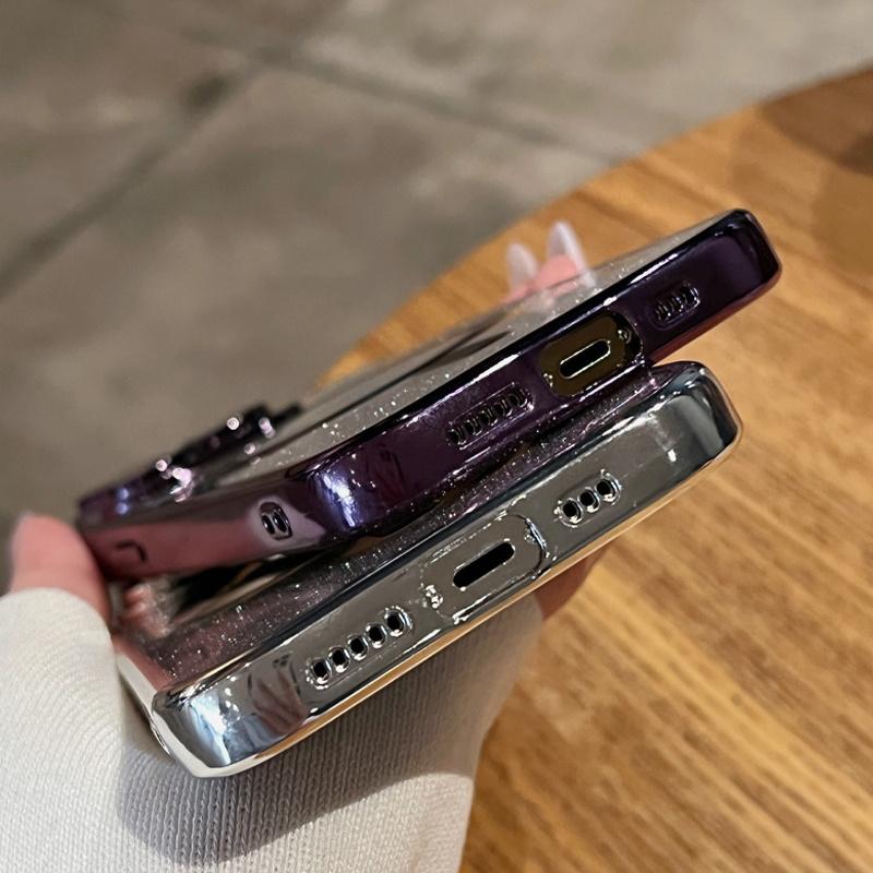 Роскошное гальваническое магнитное силиконовое чехол для Magsafe для iPhone 15 14 13 12 11 Pro Max Чехлы для телефонов Прозрачный Беспроводная зарядка Мягкая крышка