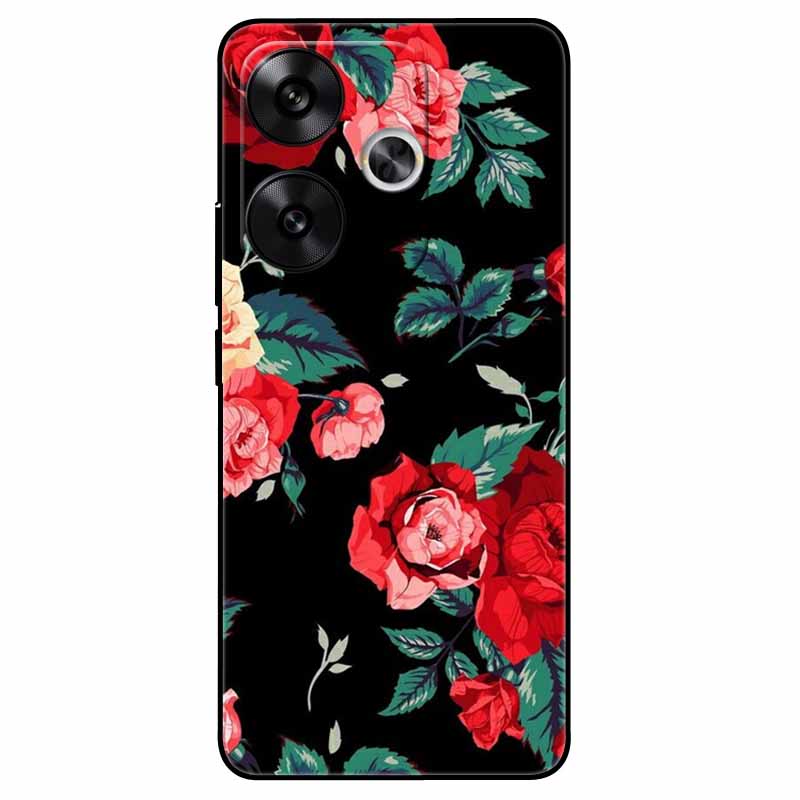 Чехлы для Xiaomi Poco F6 Мягкие силиконовые Защитные Модные ТПУ Задние крышки для телефона Для Xiaomi Poco F6 Pro/Redmi Turbo 3 ТПУ Чехлы