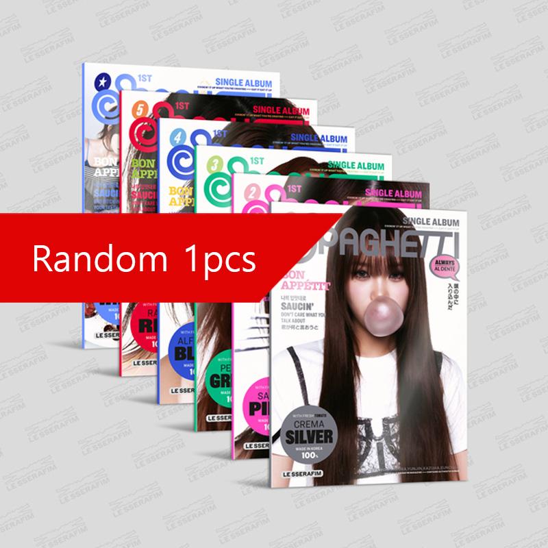 LE SSERAFIM 1st Single Album [SPAGHETTI] (Compact Ver.)