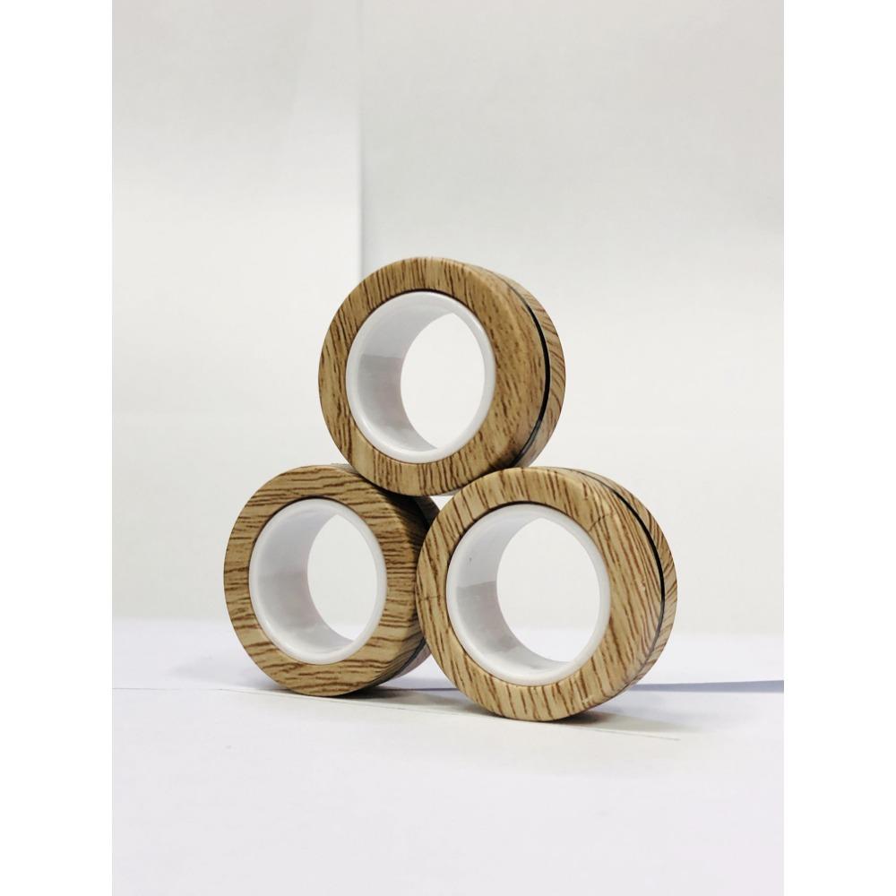 3 шт. Магнитные кольца на пальцы Разноцветный набор спиннеров для снятия стресса и тревоги