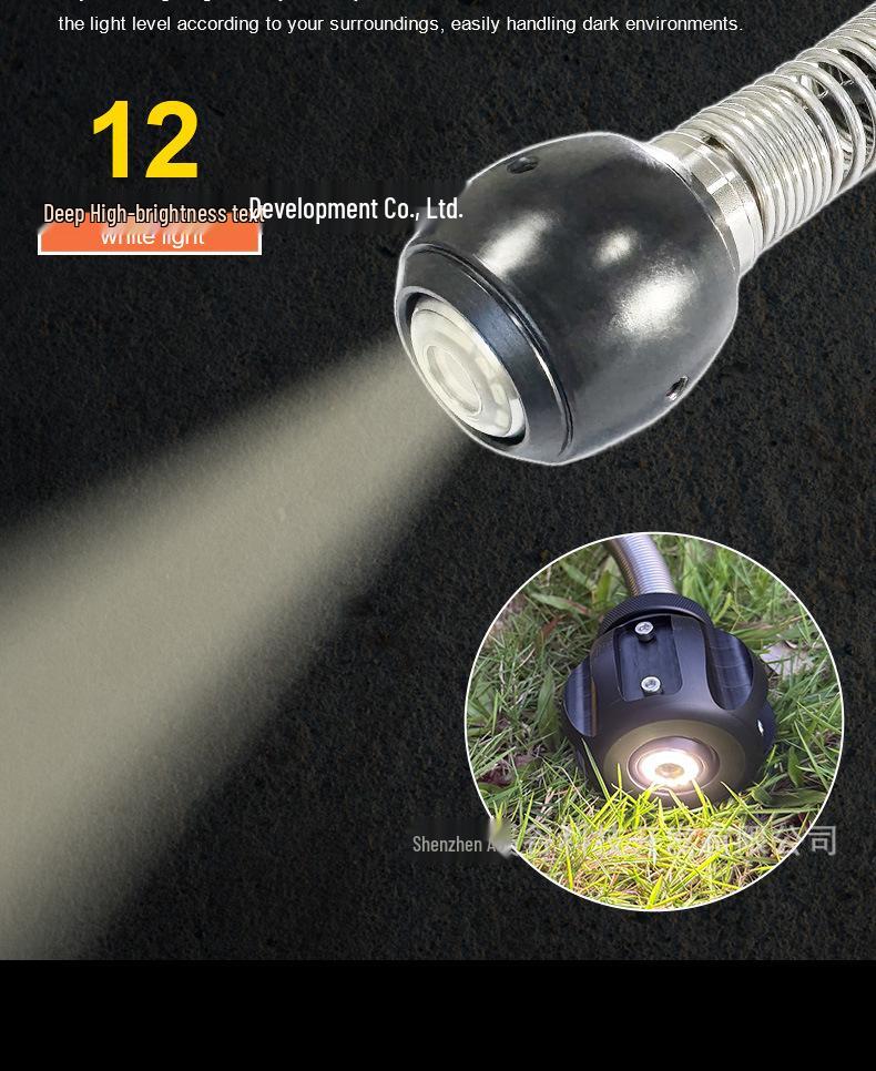 High-Definition Waterproof Sewer Inspection Camera with Zoom and Video Detection
