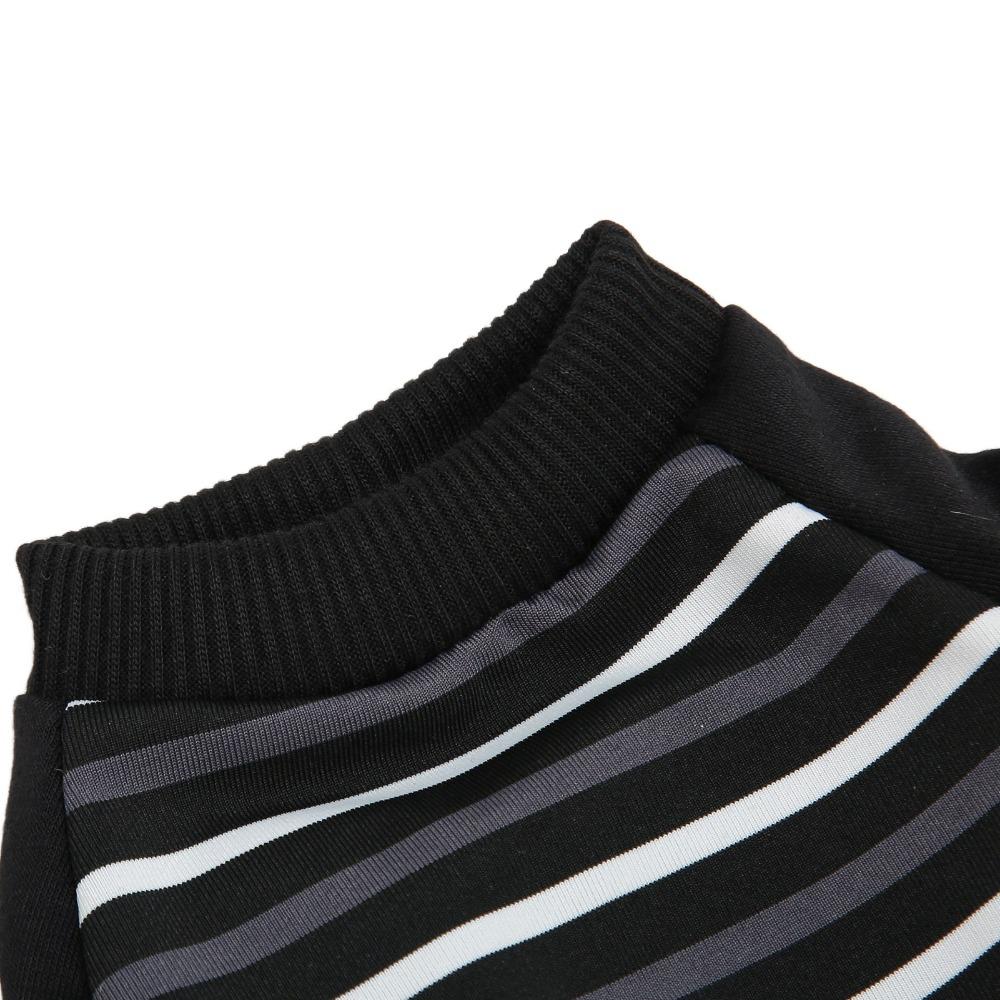 Light Weight Pet Jumpsuit Striped Print Cat Home Wear Pet Loungewear Small Breed Use