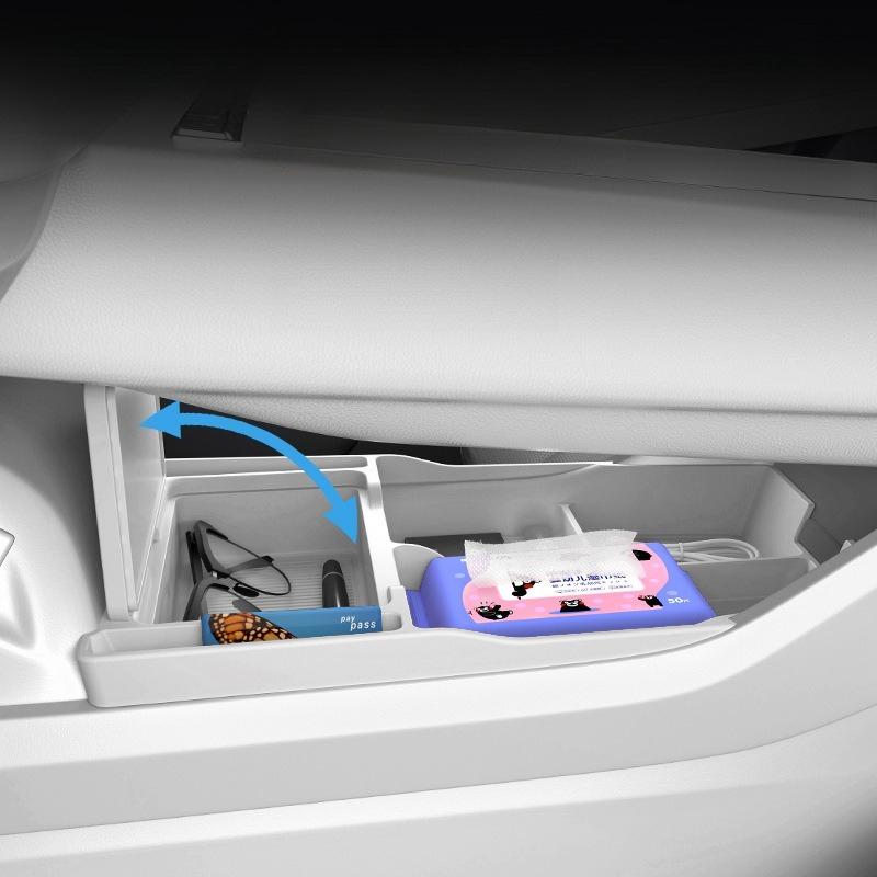 For GWM Haval Xiaolong Max Center Control Lower Storage Box Silicone Armrest Box Storage Box Modification Electric Car Interior