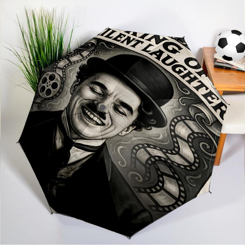 Silent Laughter Charlie Umbrella 8-Frame for Travel, Camping, Casual Lightweight Portable Umbrella, Essential for Every Family Holidays Gift