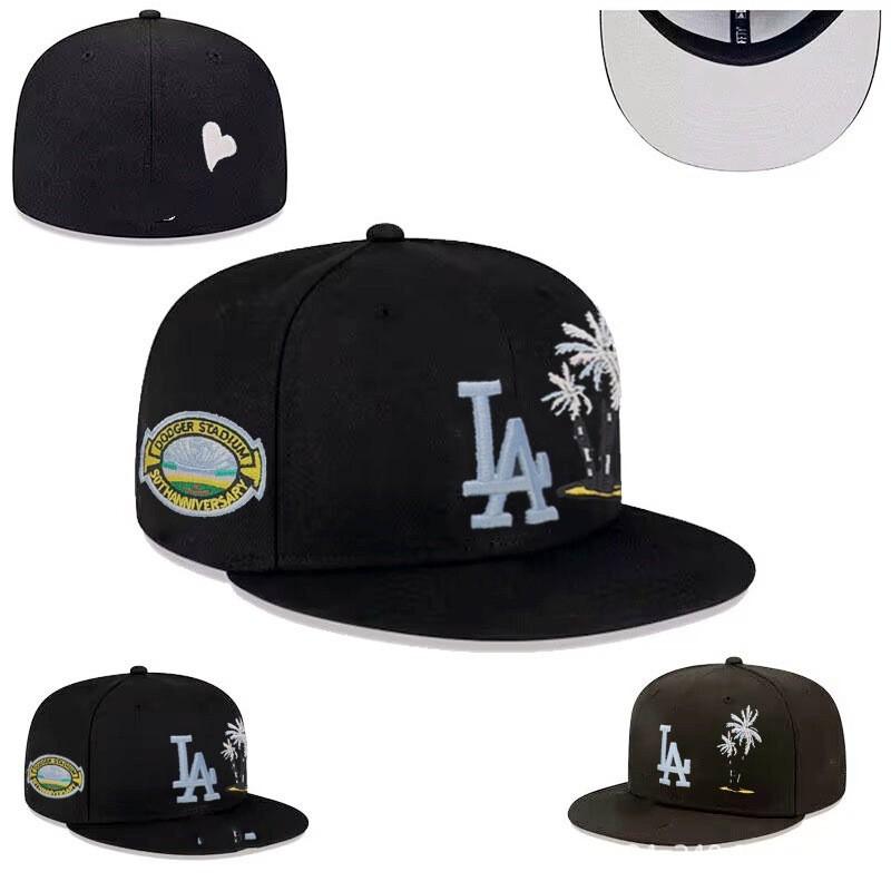 Embroidered Baseball Cap LA NY Dodgers Style Adjustable Snapback Sun Hat Men Women