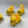 Мини игрушки 4 вида инерционных инженерных машин-4шт