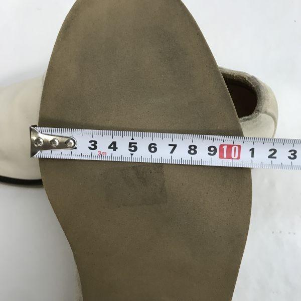 Gucci Туфли из замшевой кожи на ремешке-монахе 45 28-28.5 бело-бежевые(ИСПОЛЬЗОВАЛ)