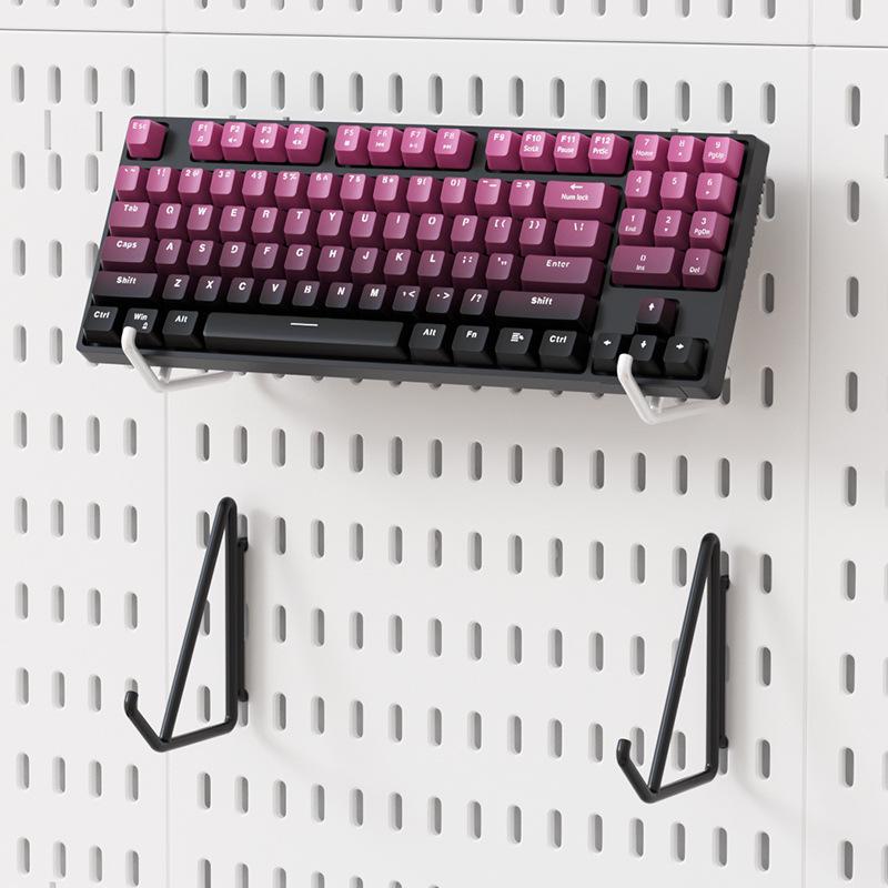 Pegboard Accessories: Small Hooks, Baskets, and Shelves for Kitchen, Bathroom, and Study Room