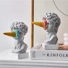 Скульптура Офисная Книжная Полка Настольное Художественное Украшение Статуя Давида Современный Скандинавский Фигурный Орнамент Мороженое Давид Фигурка Домашний Декор