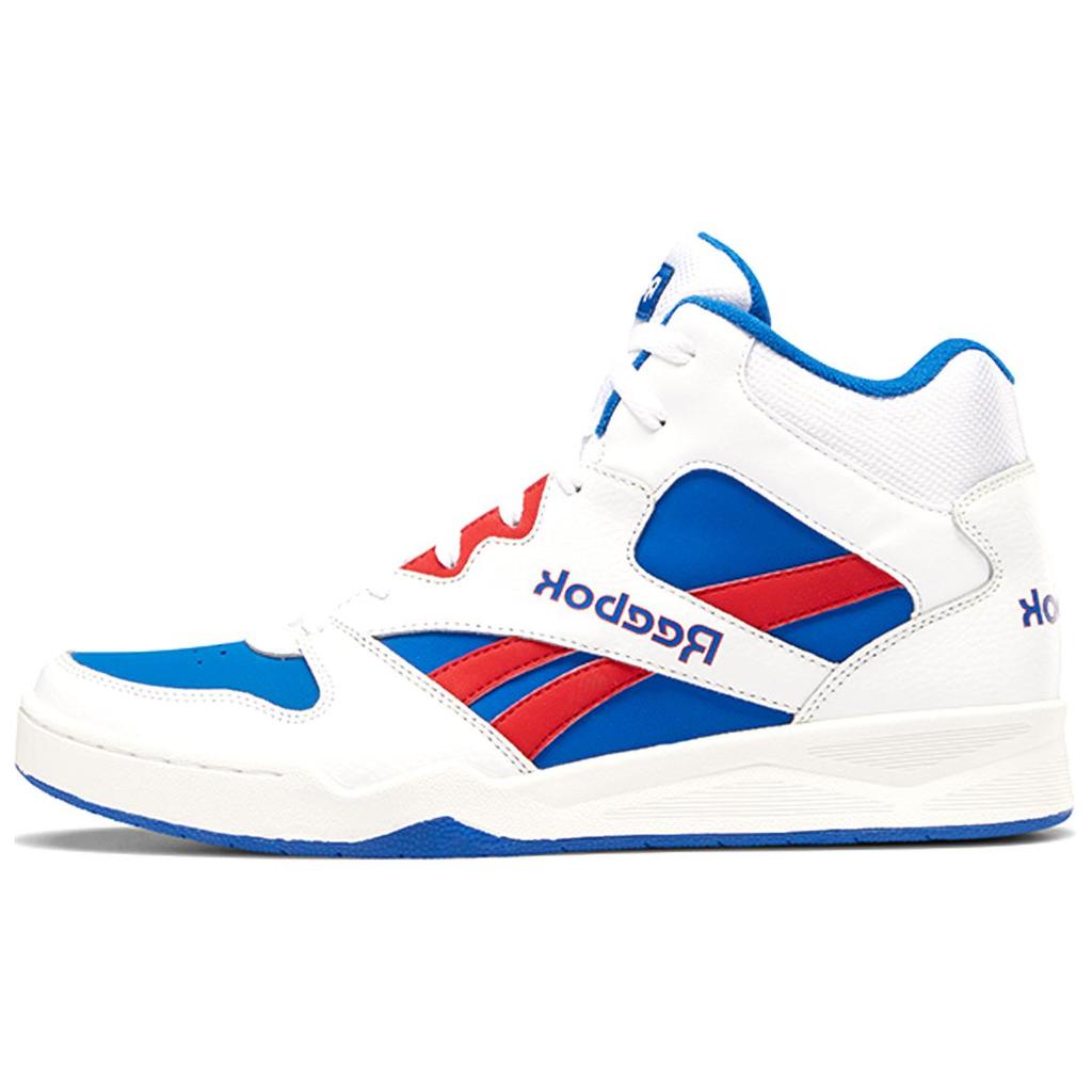 Reebok Royal BB4500 2 Кроссовки унисекс с круглым носком, шнуровкой и высоким верхом для баскетбола, белые FX3438