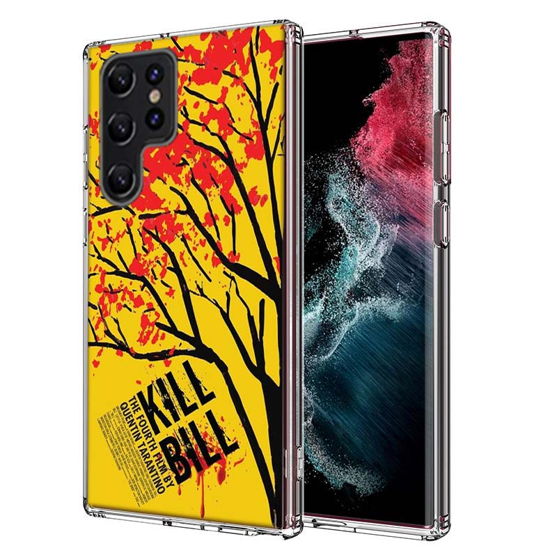 Kill Bill Capa Phone Case For Samsung S26 Ultra S25 Edge Galaxy S23 S21 S20 S24 FE S22 S10 Plus Cover Clear TPU Shell Coque with